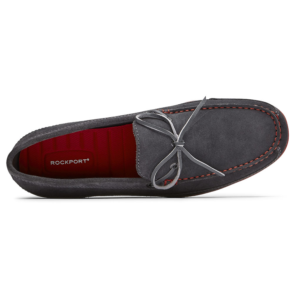 Rockport Loafers Herre Mørke Grå - Malcom Tie - QSPN05791